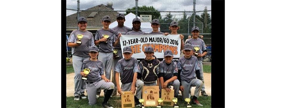 2016 12U State Champs!