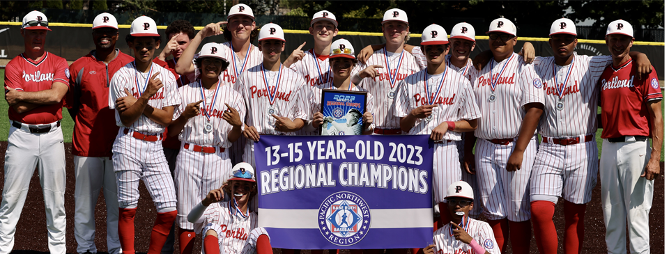 2023 13-15U Babe Ruth Pacific Northwest Regional Champions